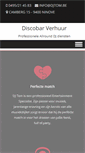 Mobile Screenshot of discobar-verhuur.be